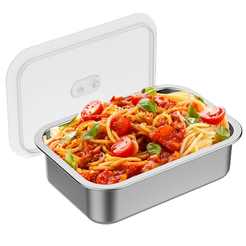 Hugmazing Cordless Electric Lunch Box 1.2L Stainless Steel Container