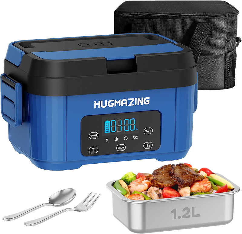 Hugmazing Cordless Electric Lunch Box for Adults