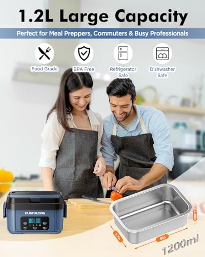 Hugmazing Cordless Electric Lunch Box for Adults