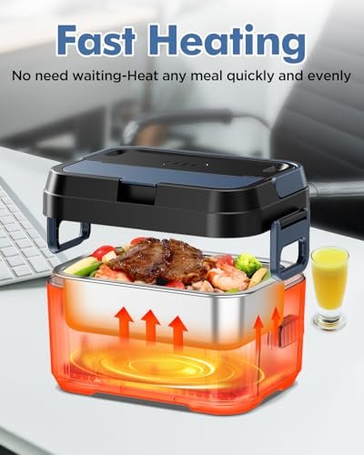 Hugmazing Cordless Electric Lunch Box for Adults